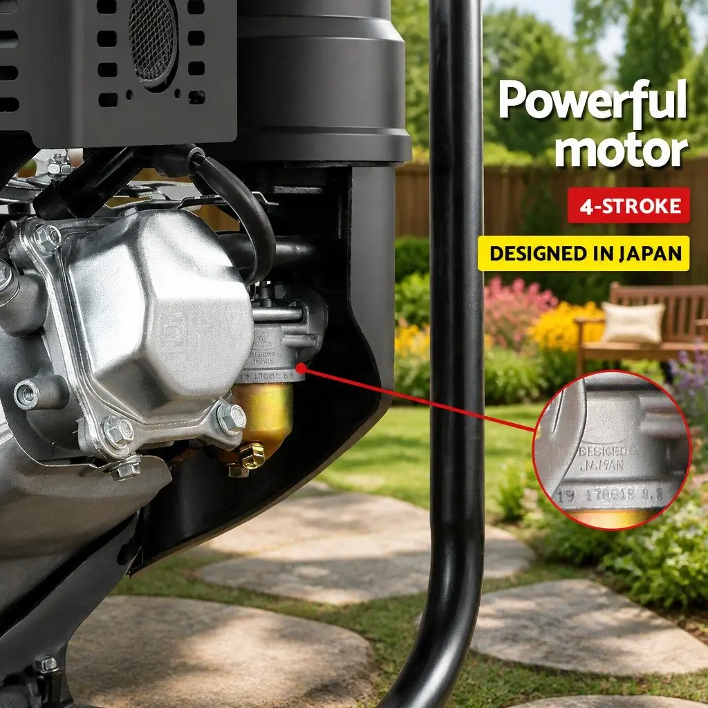 2 Inch Petrol Water Pump High Flow 210cc 7HP Black and Red