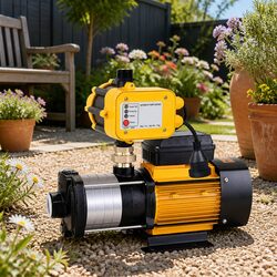 5 Stage Garden Irrigation Water Pump 2000W High Pressure Booster Transfer System