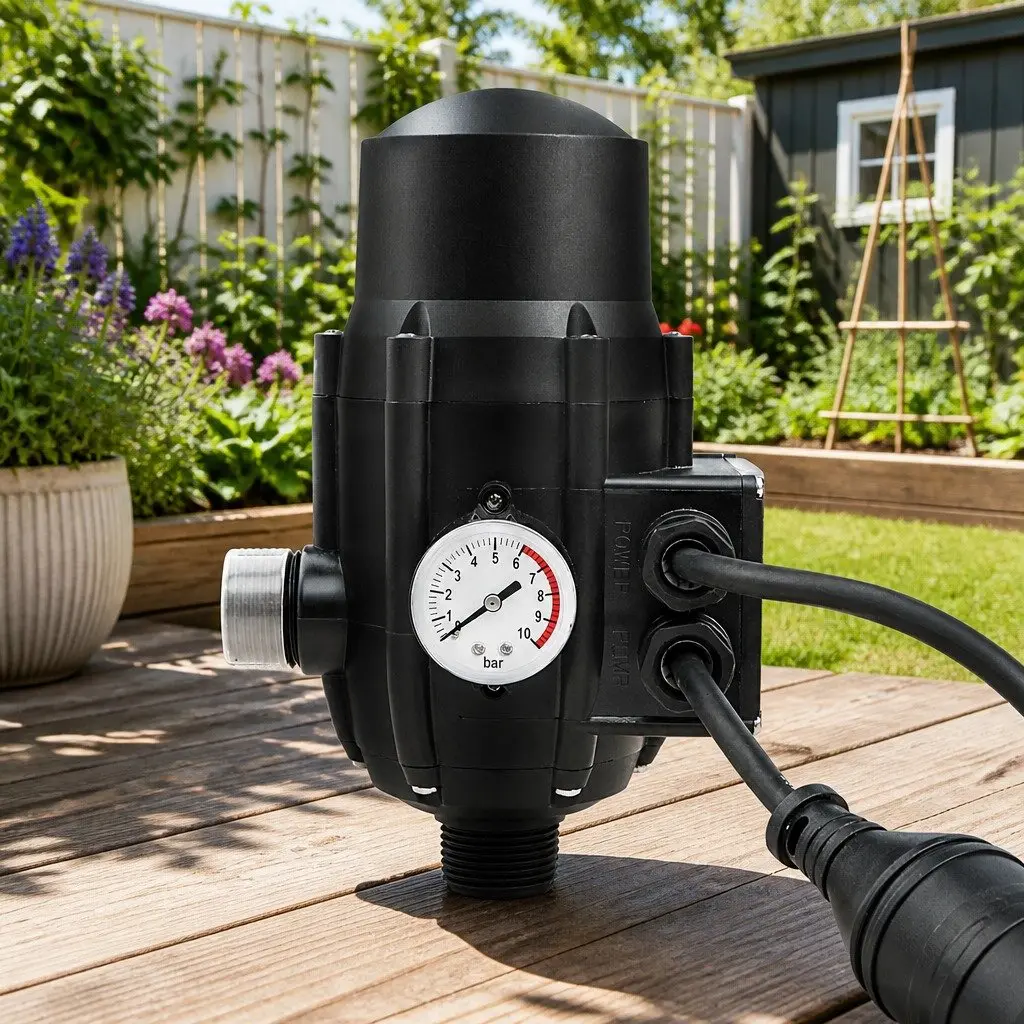 Water Pump Pressure Controller Auto Switch Electronic Adjustable Digital