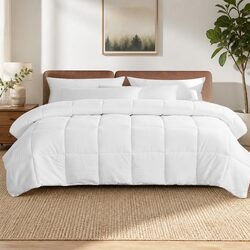 King Quilt 400GSM Soft Renewable Fiber Box Stitch Breathable Hypoallergenic