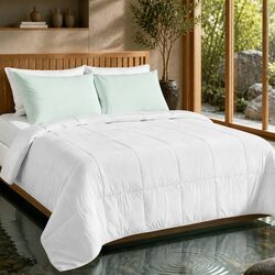 Bamboo Fibre Summer Quilt 200GSM Lightweight Doona All Season Breathable Super