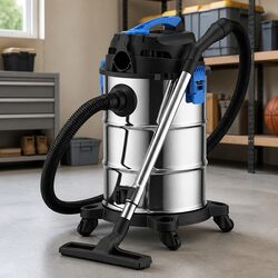 30L Wet Dry Vacuum Cleaner Blower 1400W Motor Carpet Home Garage Workshop