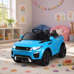 Kids Electric Ride On Car 12V Battery Powered SUV Toy with Remote Control Blue