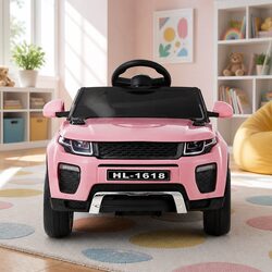 Kids Electric Ride On Car 12V Battery Operated Toy Vehicle Remote Control Pink