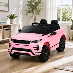 Kids Electric Ride On Car 12V Battery Powered Pink Remote Control Toy Vehicle