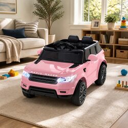 Kids Electric Ride On Car 12V Remote Control SUV Pink Toy for Children
