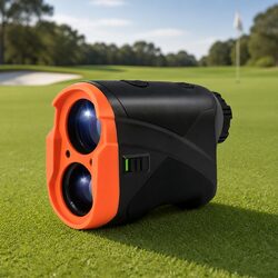 Laser Rangefinder 700M Golf Distance Meter 6X Magnification Slope Vibration