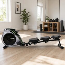 Rowing Machine Home Cardio Exercise Equipment Foldable Elastic Rope Resistance