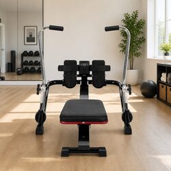 Rowing Machine 12 Levels Hydraulic Rower Home Gym Cardio Fitness Exercise