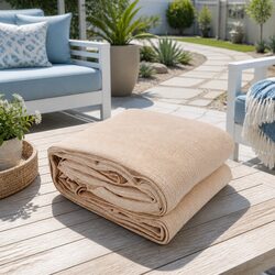 Rectangle Shade Sail 2.5x3m Sand UV Protection Outdoor Garden Sunshade Cloth