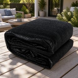 Shade Sail 6x8m Rectangle 280GSM UV Blocking Outdoor Patio Pool Sunshade Cloth