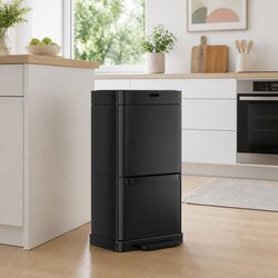 Automatic Motion Sensor Recycling Bin Pedal Hands-Free Kitchen Waste Trash 70L