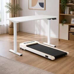 Electric Standing Desk Treadmill Combo 140cm Walking Pad Home Office Motorised