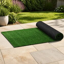 Artificial Grass Synthetic Turf Lawn 1x20m 40SQM Olive Green Outdoor Garden