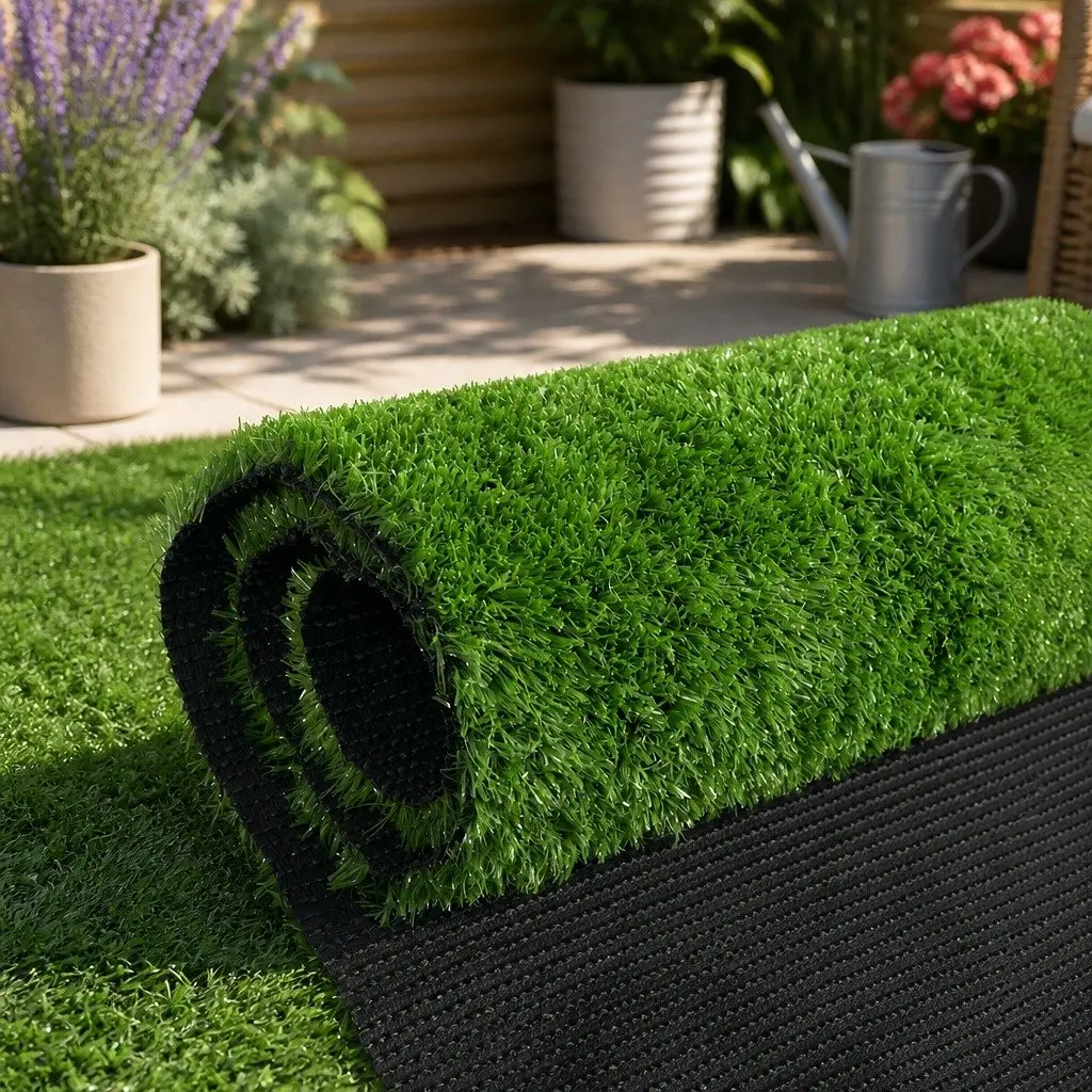 Artificial Grass Synthetic Turf 1x10m Maintenance Free Green Indoor Outdoor Lawn Decoration