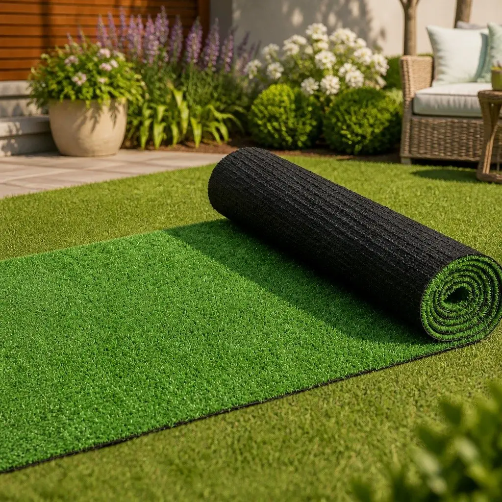 Artificial Grass Synthetic Turf 1x15m Green Maintenance Free Indoor Outdoor Lawn