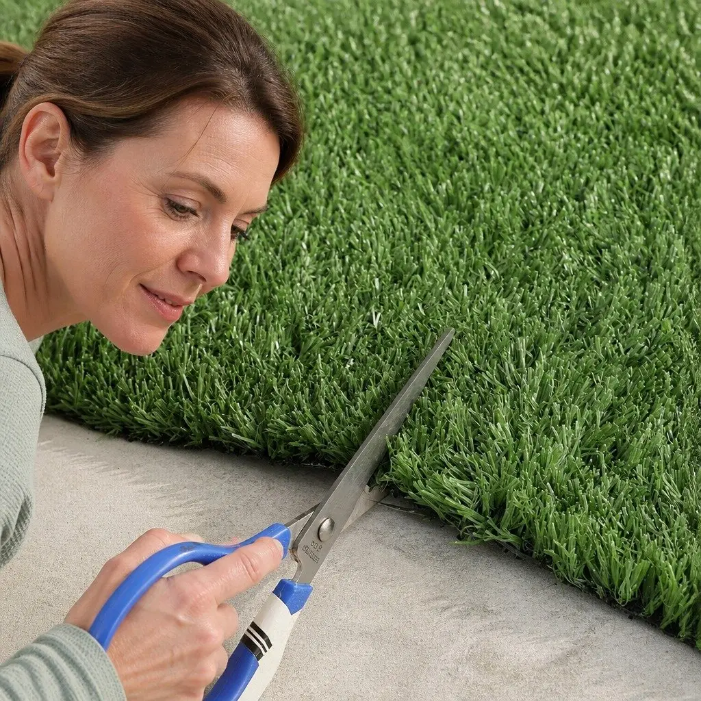 Artificial Grass Synthetic Turf Roll Maintenance Free 1x20m Green