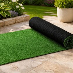 Artificial Grass Synthetic Turf 2x10m Garden Lawn Indoor Outdoor Maintenance