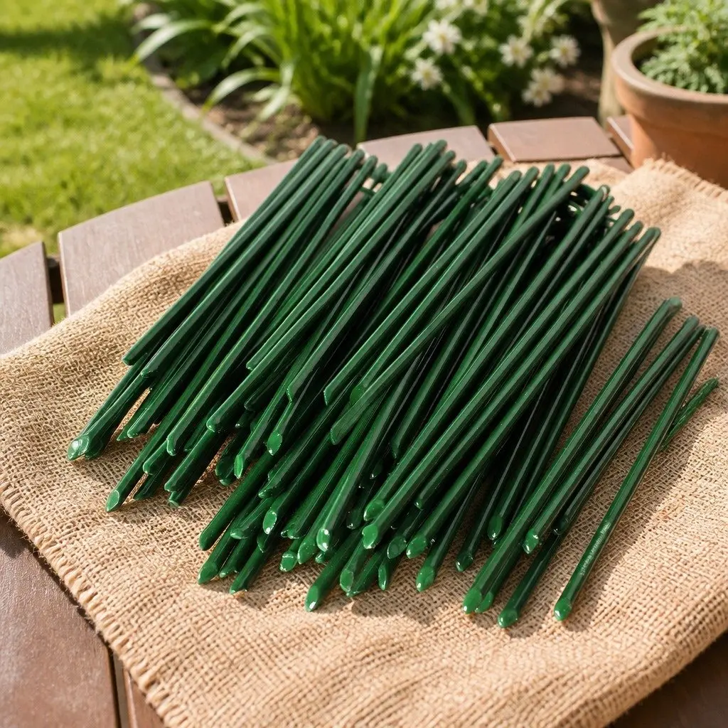 Synthetic Grass Pins U-Shape Durable Steel Green 50 Piece