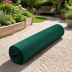 Shade Cloth Roll 1.83m x 20m Green UV-Stabilised HPDE Knitted Fabric 70% Block