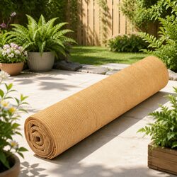 Shade Cloth Roll 1.83m x 20m Heavy Duty UV-Stabilised 90% Shade Block Beige