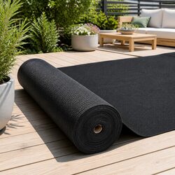 Shade Cloth 1.83m x 50m Roll Black 70% UV-Stabilized Garden Mesh Heavy Duty