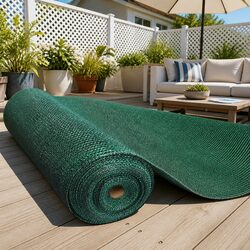 Shade Cloth 50% Garden Mesh Roll 3.66m x 20m UV-Stabilised Heavy Duty Green