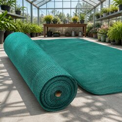 Shade Cloth 50% UV Block 3.66m x 20m Roll Green Heavy Duty Garden Greenhouse