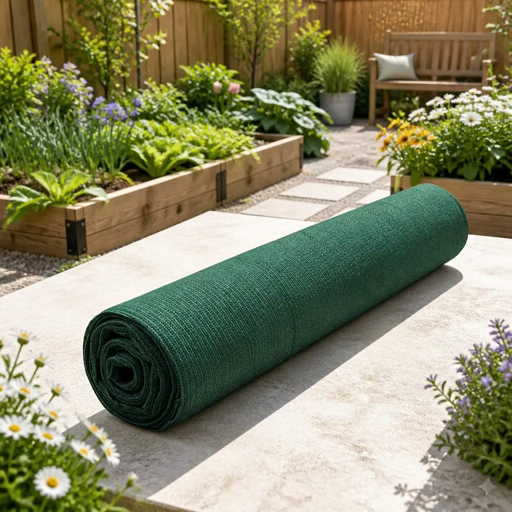 Shade Cloth 3.66x20m Heavy Duty Green 90 Percent UV Stabilised for Garden and Agricultural Use