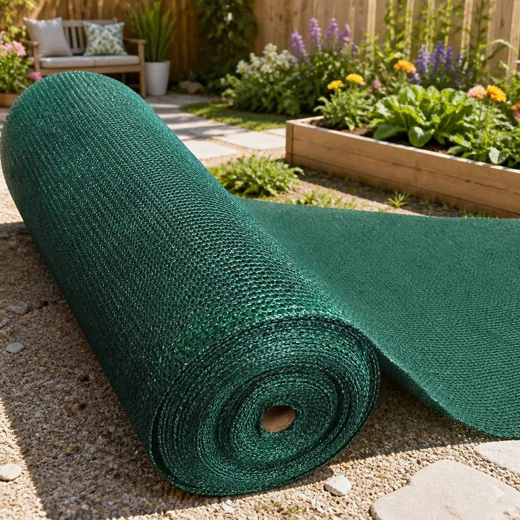 Shade Cloth 3.66x20m Heavy Duty Green 90 Percent UV Stabilised for Garden and Agricultural Use