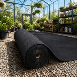 Shade Cloth 30% UV Block 3.66m x 30m Roll Heavy Duty Black Outdoor Garden