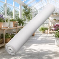 Shade Cloth 90% UV Block 3.66m x 30m White Heavy Duty Garden Greenhouse