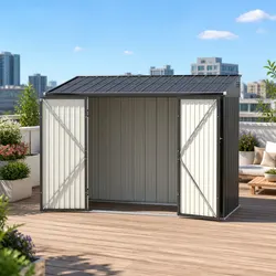 Garden Shed Galvanised Steel 3.05x1.5M Outdoor Storage Workshop House Shelter