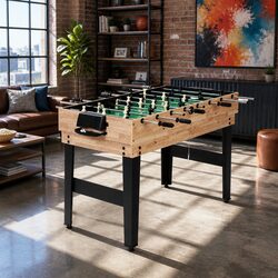 10-in-1 Multi Game Table Foosball Soccer Pool Tennis Air Hockey Board Games