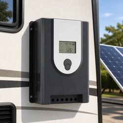 50A MPPT Solar Charge Controller 12V 24V Auto Battery Regulator Bluetooth