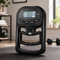 Electronic Hand Dynamometer Grip Strength Trainer Meter Digital LCD Display