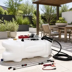 100L ATV Weed Sprayer Fixed Boom 1.5M Garden Spray Tank Quad Bike Mounted