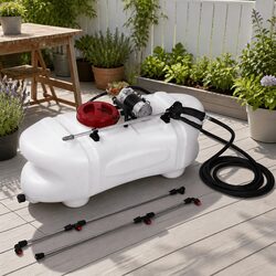Weed Sprayer 60L Tank 12V Pump ATV Quad Bike Garden Boom Spray Equipment