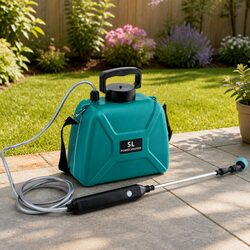 Electric Weed Sprayer 5L Garden Shoulder Sprayer USB Charging Herbicide