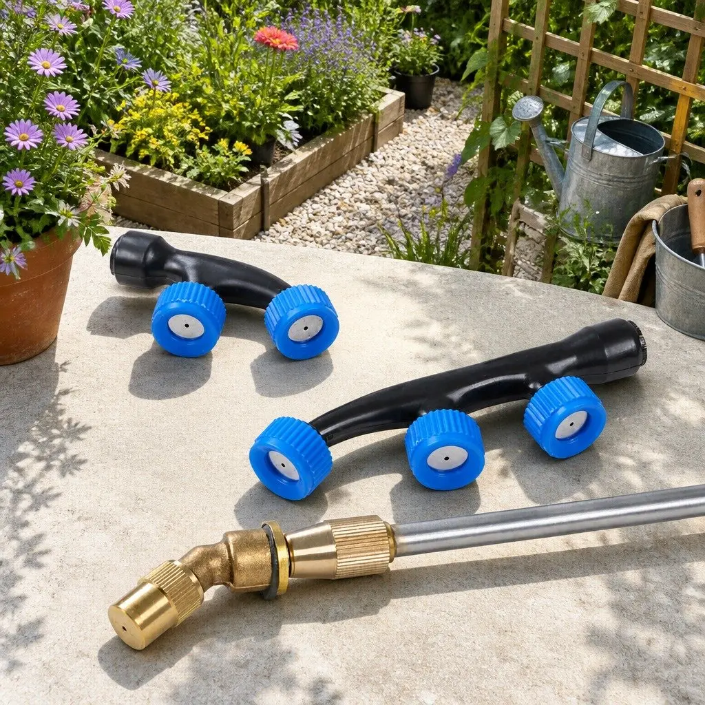 50L Weed Sprayer 12V Electric Pump Adjustable Spraying Tube Black