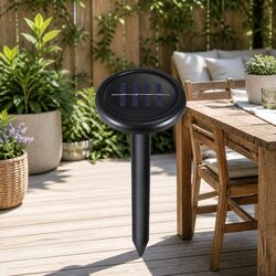 Snake Repeller 12 Pieces Ultrasonic Solar Powered Garden Yard Farm Orchard