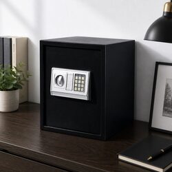 50L Digital Safe Electronic Security Box Home Office Hotel Secure Storage Steel