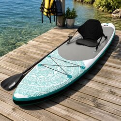 Inflatable Stand Up Paddle Board 10.6ft SUP Surfboard Paddleboard Kayak Green