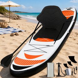 Stand Up Paddle Board 11ft Inflatable SUP Surfboard with Adjustable Paddle