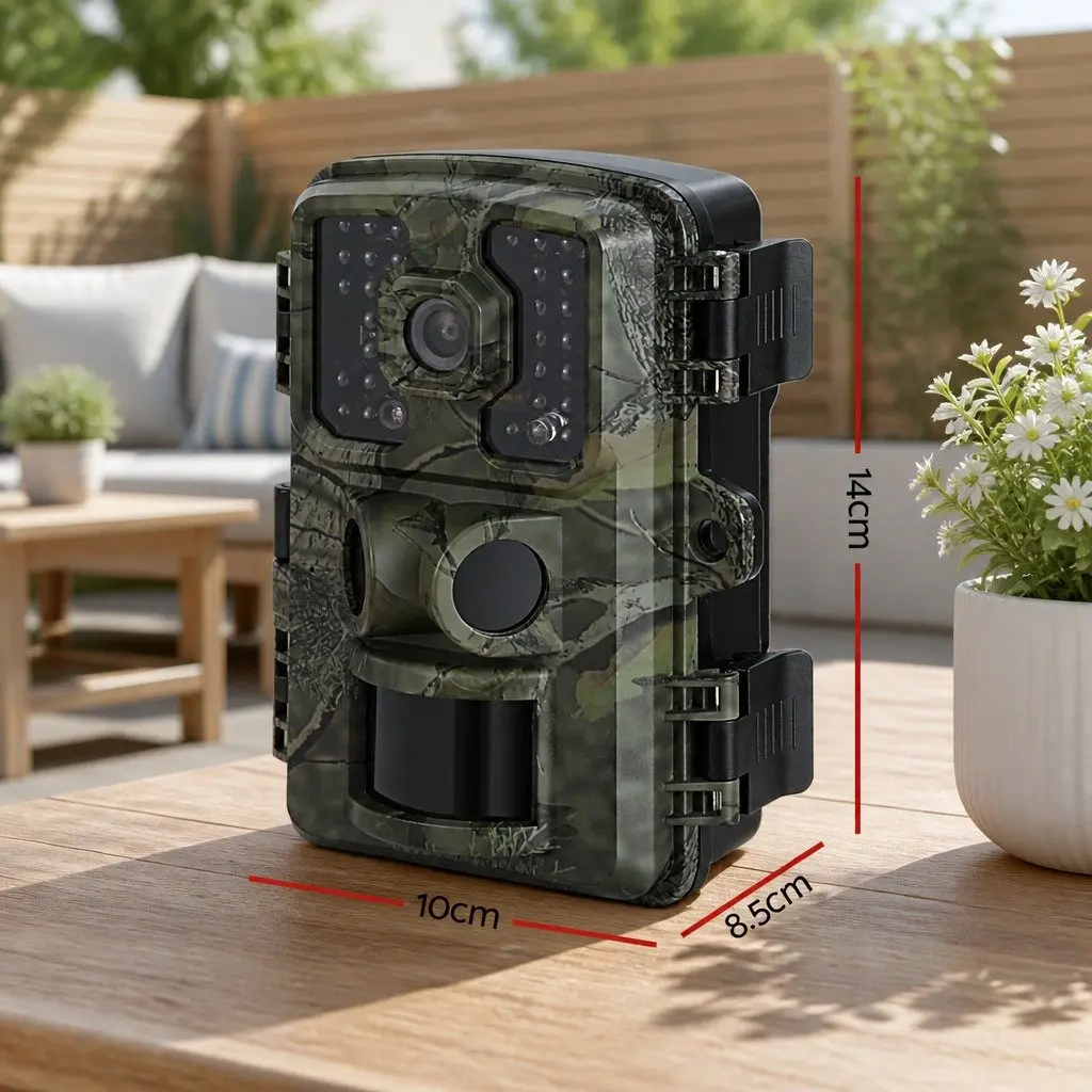 Trail Camera 4K 16MP Night Vision Camouflage Waterproof for Wildlife Hunting