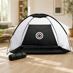 Golf Practice Net Portable Training Aid Driving Target Tent Indoor Outdoor