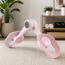 360° Rotating Thigh Master Leg Toner Pelvic Floor Muscle Exercise Trainer Pink