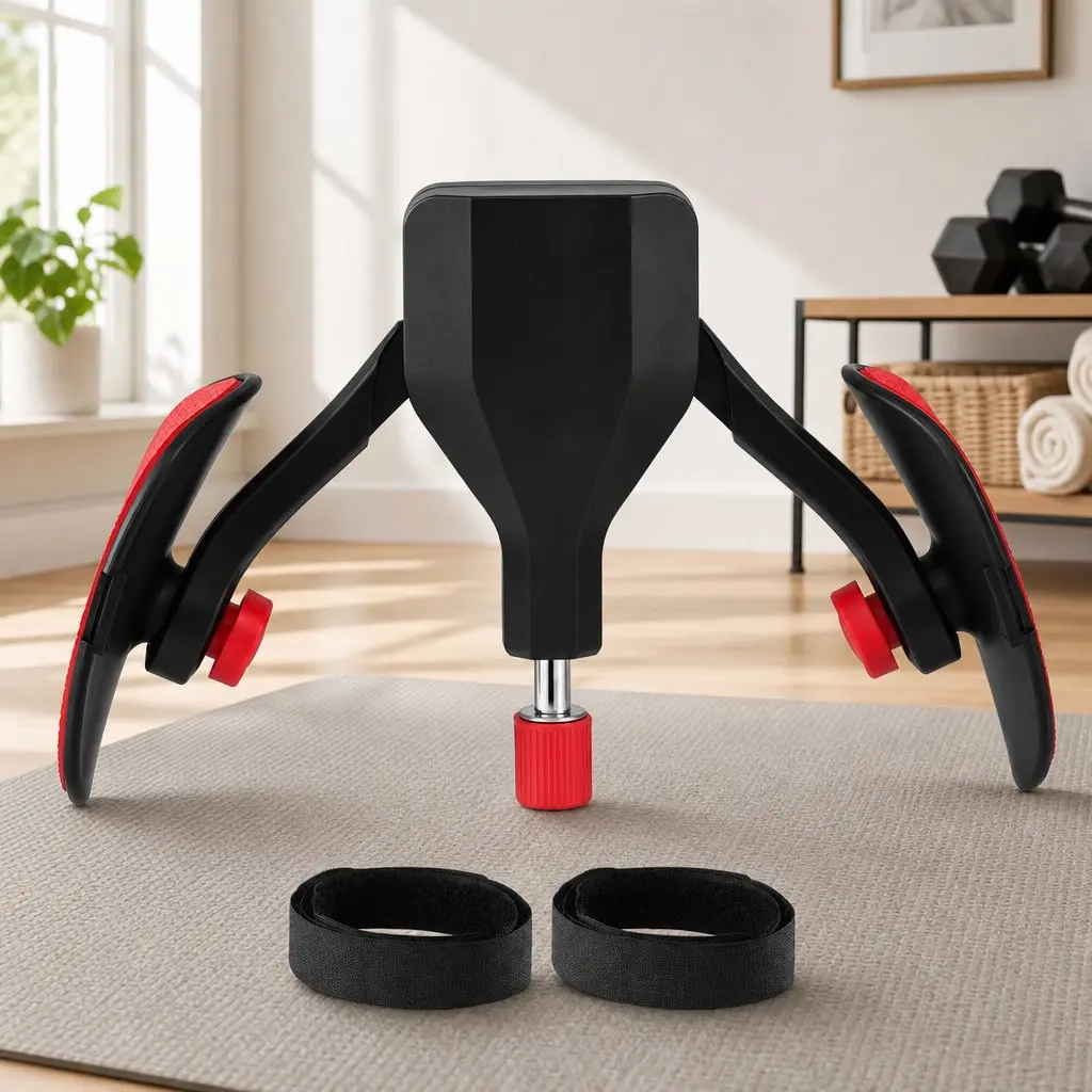 Pelvic Floor Trainer Adjustable Resistance 35kg Core Strength Equipment Black Red