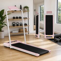 Electric Walking Pad Treadmill Foldable Under Desk Home Fitness Machine 380mm