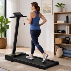 Walking Pad Treadmill 2-in-1 Foldable Home Gym 40cm Belt 12 Programs App